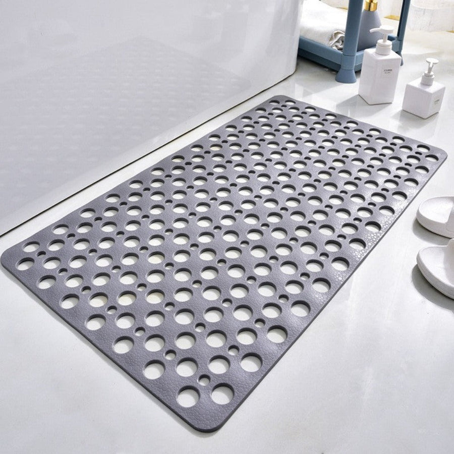 Non-Slip Shower Mat with Suction Cups – Antibacterial Bath Mat for Safe and Hygienic Shower Experience