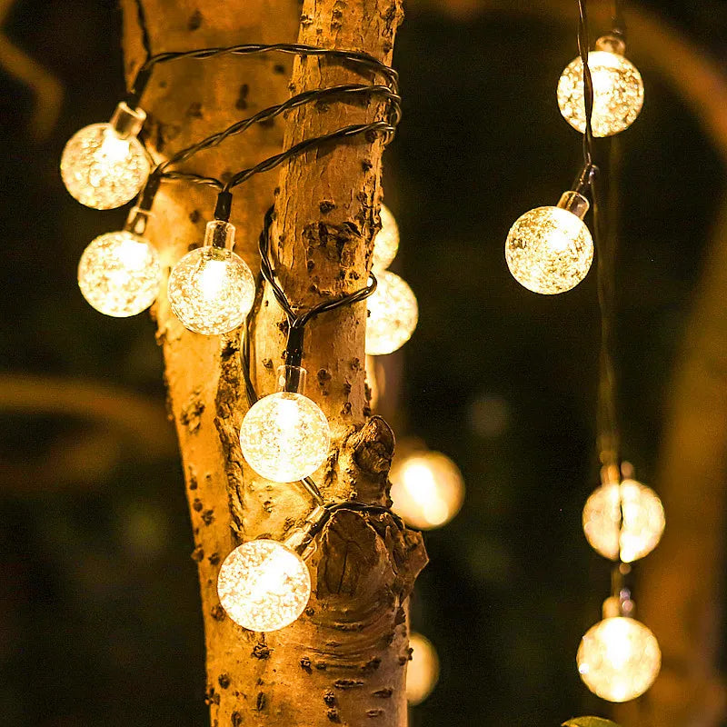 Solar Twinkle Lights – 30 Feet Outdoor Solar Lights with Automatic Dusk-to-Dawn Sensor for Garden and Patio Decor