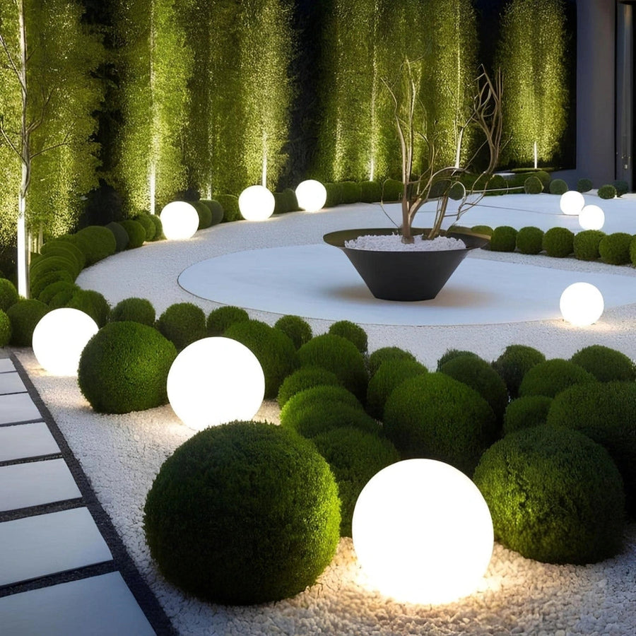 Spherical Garden Light – Waterproof LED Globe Light for Garden, Patio & Lawn, 12–25cm