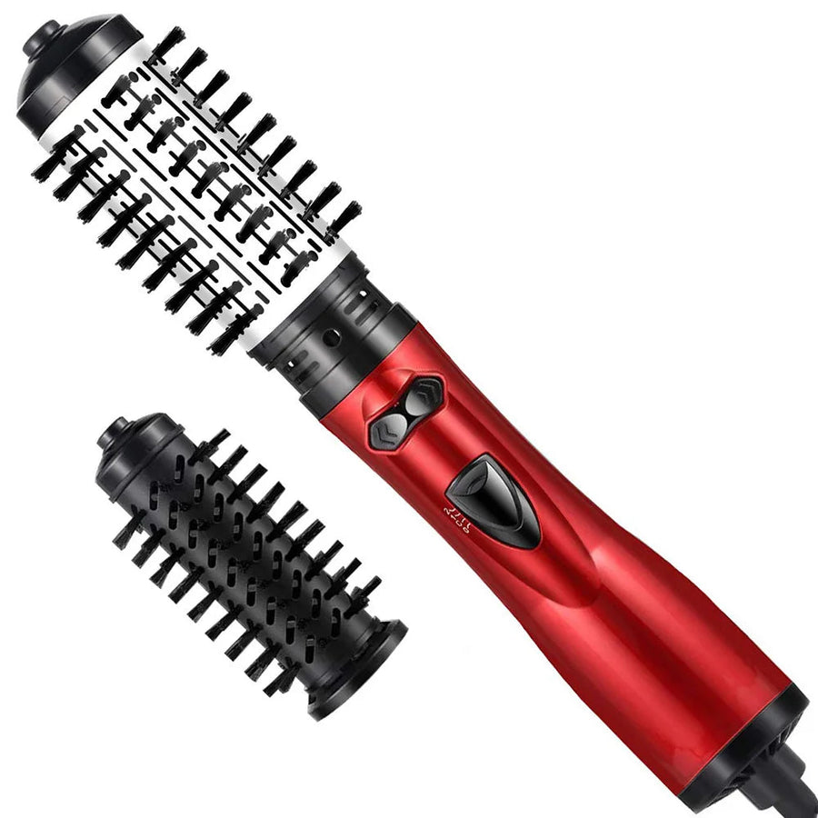 Stylish Hair | Hot Air Brush with Rotating Brush Heads & Adjustable Heat | Effortless Blow Drying for Smooth, Voluminous Hair 0