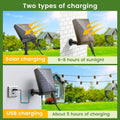 20m Solar String Lights with Remote Control, Adjustable Brightness, Waterproof Fairy Lights for Outdoor Use