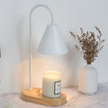 Adjustable Dimmer Candle Warmer Lamp with Removable Wax Dish and 12V Adapter for Safe Wax Melt Heating
