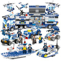 Adventure Builder | SWAT Police Building Blocks Set with Easy Assembly | Creative Play for Kids 4