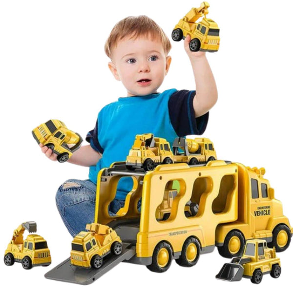 Adventure Wheels | Toy Truck Set with Lights & Sounds | Engaging Playtime for Kids 0
