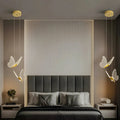 Aetherwing Butterfly Pendant Light – Sculptural Modern Ceiling Fixture, Single or Twin