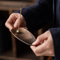 Alloy Bead Incense Holder with Movable Design for Adjustable Incense Angles