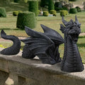 Ancient Dragon Garden Statue – Handcrafted Weather-Resistant Outdoor Sculpture for Garden Decorations and Decor