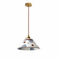 Artisan Lighting | Kitchen Pendant Lighting with Hand-Painted Ceramic Shade | Unique Floral Design for Elegant Ambiance 10