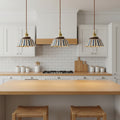 Artisan Lighting | Kitchen Pendant Lighting with Hand-Painted Ceramic Shade | Unique Floral Design for Elegant Ambiance 1
