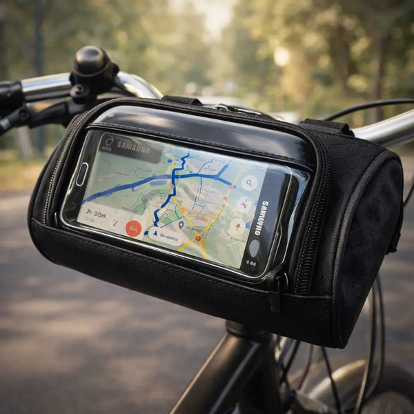 Tourix Bike Handlebar Bag with Touchscreen Phone Window