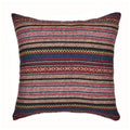 Bohemian Geometric Cushion Cover 18x18 Inch Woven Microfiber Blend Pillow Case