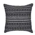 Bohemian Geometric Cushion Cover 18x18 Inch Woven Microfiber Blend Pillow Case