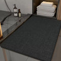 Braided Non-Slip Bath Mat – Highly Absorbent Bathroom Rug for Shower and Sink Area – Machine Washable, Plush Comfort
