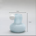 Celestial Nordic Glass Candle Holder – Vibrant Round Ball Design, 4x4 Inches, Ideal for Votive and Aromatherapy Use