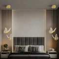 Celestiva Butterfly Pendant Light – Sculptural LED Ceiling Fixture, Single or Twin for Bedroom & Dining Room