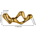 Ceramic Ripple Candle Holder – Sculptural Wave Design for Modern Home Decor