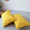 Chevron Pattern Plush Quilt Cover Set – Soft Microfiber Bedding Set with Pillowcases for Year-Round Comfort