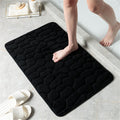 Cobblestone Embossed Non-Slip Bath Mat – Ultra Soft, Quick-Drying Bathroom Rug for Ultimate Comfort and Safety