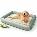 Comfort Haven | Cooling Dog Bed with Waterproof Design & Raised Edges | Ideal for Summer Relaxation 1