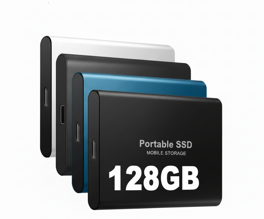 Compact Portable SSD | High-Speed External SSD with USB-C Connectivity | Multi-Device Compatibility for Fast Data Transfer 0