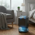 Compact Quiet Portable Dehumidifier for Small Rooms – Effective Humidity Control with Low Noise Operation