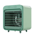 Compact USB-Powered Air Cooler and Humidifier – 2-in-1 Cooling Fan with 300ml Tank for Quiet Personal Comfort