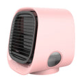 Compact USB-Powered Air Cooler and Humidifier – 2-in-1 Cooling Fan with 300ml Tank for Quiet Personal Comfort