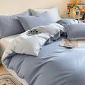 Cotton Duvet Cover Set 3pcs, Ultra-Soft 400 Thread Count, Breathable and Stylish Duvet Covers for King and Queen Size