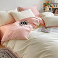 Cotton Duvet Cover Set 3pcs, Ultra-Soft 400 Thread Count, Breathable and Stylish Duvet Covers for King and Queen Size