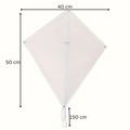 Creative Coloring Kite | DIY Kite with Durable Canvas & Easy Assembly | Fun Outdoor Activity for Kids