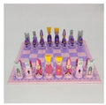 Creative Play | Educational Wooden Chess Set with Colorful Designs | Develops Strategic Thinking for Kids 9
