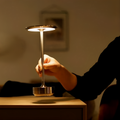 Modern Table Lamp with Adjustable Brightness - Elegant Design for Bedside, Desk, or Living Room Use