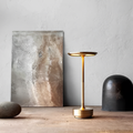 Modern Table Lamp with Adjustable Brightness - Elegant Design for Bedside, Desk, or Living Room Use