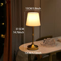 Dimmable Cordless Table Lamp with USB Rechargeable Battery and Brushed Metal Finish – Soft Ambient Lighting for Bedside or Desk Use