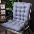 Durable Outdoor Chair Cushion for Patio and Dining – 85x45 cm Polyester with Tufted Design for Comfort and Easy Maintenance