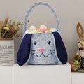 Easter Joy | Plush Easter Basket for Kids with Bunny Ears | Soft & Fluffy Design for Egg Hunts 6