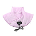 Electric Neck and Shoulder Heating Pad with Vibration Massage – Plush Contoured Design for Muscle Relief and USB Power