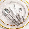 Elegant Flatware Set | Stainless Steel Cutlery with Pearl-Style Handles | Durable and Stylish for Everyday Use 6