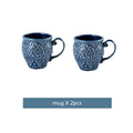 Elegant Porcelain Dinnerware Set with Navy Baroque Design | Durable & Dishwasher Safe for Everyday and Formal Dining 5