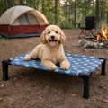 Elevated Cooling Dog Bed | Breathable Mesh Pet Cot with Durable Frame | Comfortable Support for Indoor and Outdoor Use 11