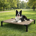 Elevated Cooling Dog Bed | Breathable Mesh Pet Cot with Durable Frame | Comfortable Support for Indoor and Outdoor Use 7