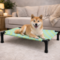 Elevated Cooling Dog Bed | Breathable Mesh Pet Cot with Durable Frame | Comfortable Support for Indoor and Outdoor Use 9