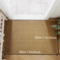 Faux Jute Outdoor Doormat | Durable Entrance Rug