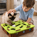 Feline Fun | Interactive Cat Toy with Soft Tunnels & Hidden Openings | Engaging Indoor Play for Curious Cats 2