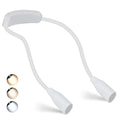 Flexible LED Neck Light | Rechargeable Goose Neck Light with 3 Color Temperatures | Hands-Free Reading & Crafting Solution