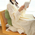 Flower Shaped Cushion with Breathable Microfiber Cover and Soft Foam Filling for Sofa, Chair, and Decorative Use