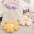 Flower Shaped Cushion with Breathable Microfiber Cover and Soft Foam Filling for Sofa, Chair, and Decorative Use