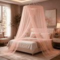 Foldable Mosquito Net | Round Dome Canopy Bed Curtain 1