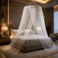 Foldable Mosquito Net | Round Dome Canopy Bed Curtain 3