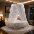 Foldable Mosquito Net | Round Dome Canopy Bed Curtain 5